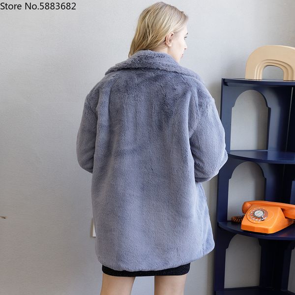 women outerwear fashion 2020 winter mink pink fur coat elegant thick warm fake coats chaquetas jacket faux mujer hqxao, Black
women outerwear fashion 2020 winter mink pink fur coat elegant thick warm fake coats chaquetas jacket faux mujer hqxao, Black