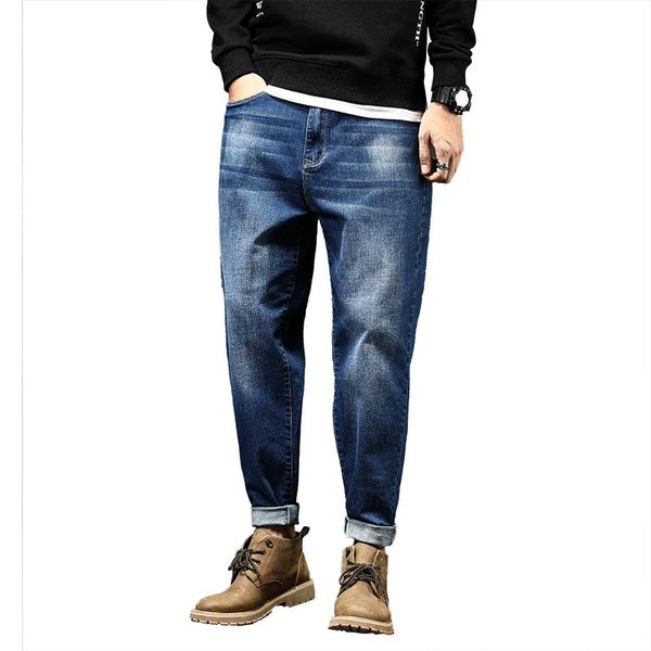 men's jeans plus size 44 46 48 fashion harem spring autumn loose casual hip-hop style street denim pants brand male trousers,545, Blue
men's jeans plus size 44 46 48 fashion harem spring autumn loose casual hip-hop style street denim pants brand male trousers,545, Blue