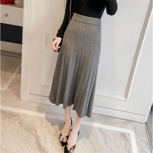 warm knitted midi skirts women winter 2019 koreaan ladies high waist a line pleated long skirt1, Black
warm knitted midi skirts women winter 2019 koreaan ladies high waist a line pleated long skirt1, Black