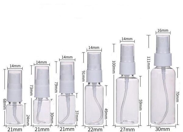 2020 empty transparent plastic spray bottle atomizer pumps for essential oils travel perfume bulk portable makeup 15 wmtxwa dhsybaby
2020 empty transparent plastic spray bottle atomizer pumps for essential oils travel perfume bulk portable makeup 15 wmtxwa dhsybaby