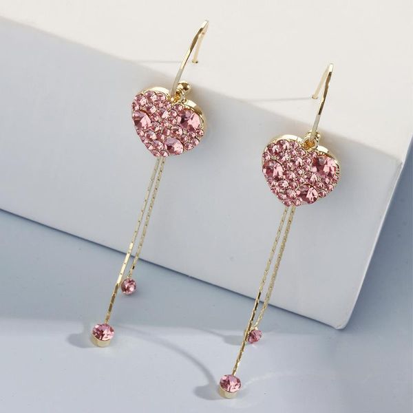 stud love heart-shaped earrings female tassel simple temperament models custom selling, Golden;silver
stud love heart-shaped earrings female tassel simple temperament models custom selling, Golden;silver