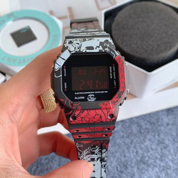 popular japanese sports brand one piece watch led digital waterproof watch men's new fashion outdoor electronic watch and relojes, Silver
popular japanese sports brand one piece watch led digital waterproof watch men's new fashion outdoor electronic watch and relojes, Silver