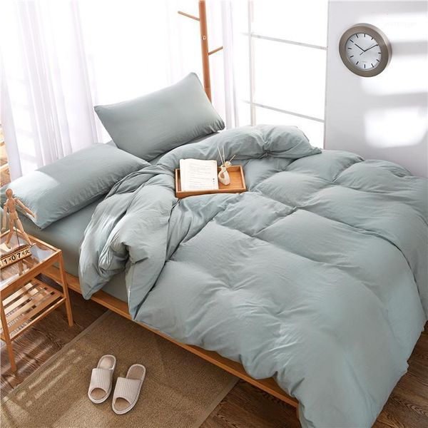 bedding sets washed cotton products, four-piece suit, pure custom bedding, home textile, plain polyester fiber1
bedding sets washed cotton products, four-piece suit, pure custom bedding, home textile, plain polyester fiber1
