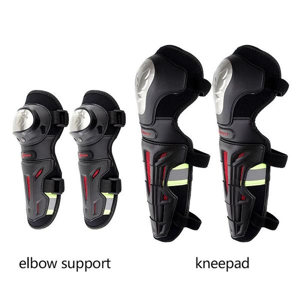 motorcycle kneepads with elbow support set stainless steel reflective riding protector asd88, Black;gray
motorcycle kneepads with elbow support set stainless steel reflective riding protector asd88, Black;gray