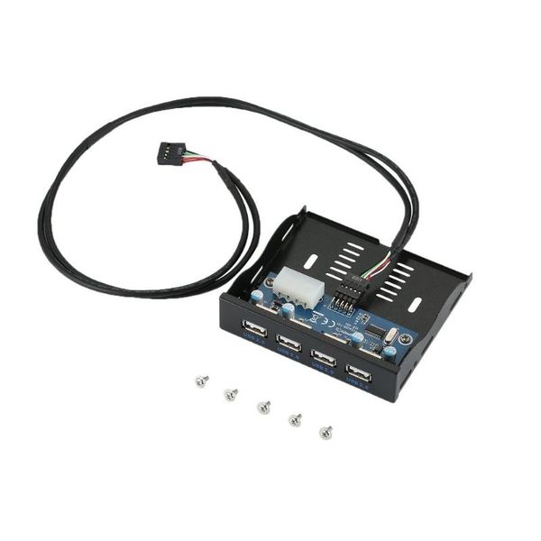 3.5" floppy bay front panel 4 ports usb hub 2.0 expansion adapter connector wholesale
3.5" floppy bay front panel 4 ports usb hub 2.0 expansion adapter connector wholesale