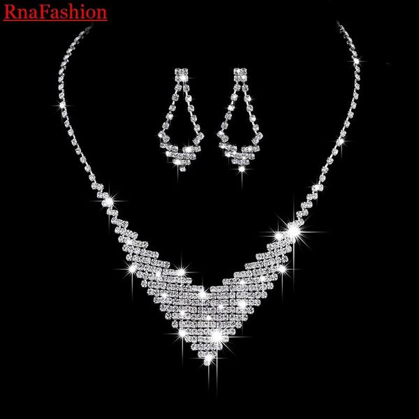 rnafashion women beautiful v shaped rhinestone crystal necklace earrings set charm bridal jewelry set silver plated jewellery
rnafashion women beautiful v shaped rhinestone crystal necklace earrings set charm bridal jewelry set silver plated jewellery