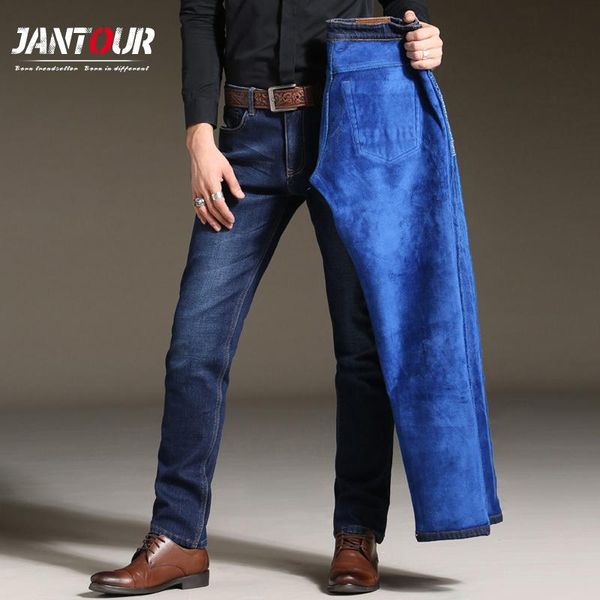 2021 new winter warm jeans men straight fit black blue denim pants large size trousers business fleece man 38 40 42
2021 new winter warm jeans men straight fit black blue denim pants large size trousers business fleece man 38 40 42