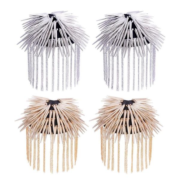 exaggeration tassel epaulet rhinestone shoulder board costume shoulder badge decor for man women, Gray
exaggeration tassel epaulet rhinestone shoulder board costume shoulder badge decor for man women, Gray
