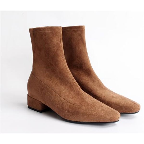 new spring 2021 women's shoes plus size stretch european herd and leather-lined boots zjdw, Black
new spring 2021 women's shoes plus size stretch european herd and leather-lined boots zjdw, Black