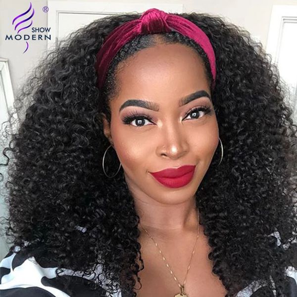 modern show brazilian afro kinky curly wig remy human hair kinky curly headband wigs for black women 150% glueless 10-26 inches, Black;brown
modern show brazilian afro kinky curly wig remy human hair kinky curly headband wigs for black women 150% glueless 10-26 inches, Black;brown