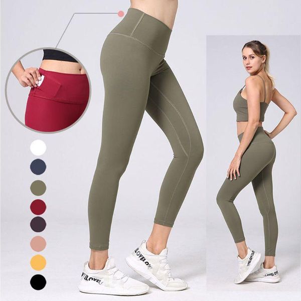 womens naked feeling high waist leggings solid color matte brushed sport pants bulift running with pocket, Black
womens naked feeling high waist leggings solid color matte brushed sport pants bulift running with pocket, Black
