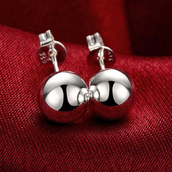 stud 925 silver round 6/8/10mm bead earrings for women girl child kids jewelry wholesale, Golden;silver
stud 925 silver round 6/8/10mm bead earrings for women girl child kids jewelry wholesale, Golden;silver