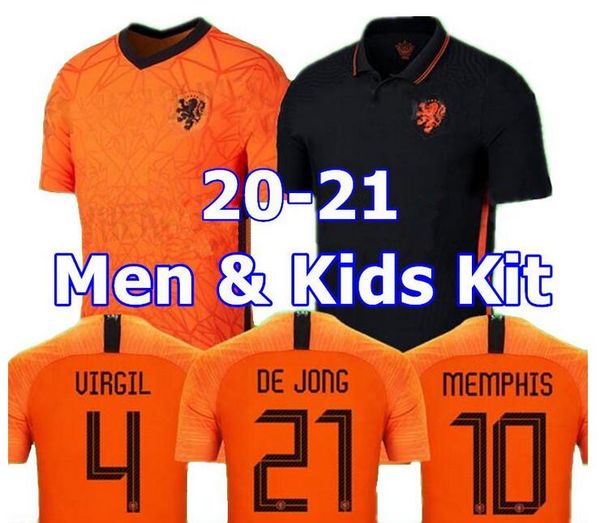 new 2020 netherlands soccer jerseys de jong wijnaldum holland football set shirt virgil 20 21 strootman memphis men kids kit uniforms, Black;yellow
new 2020 netherlands soccer jerseys de jong wijnaldum holland football set shirt virgil 20 21 strootman memphis men kids kit uniforms, Black;yellow
