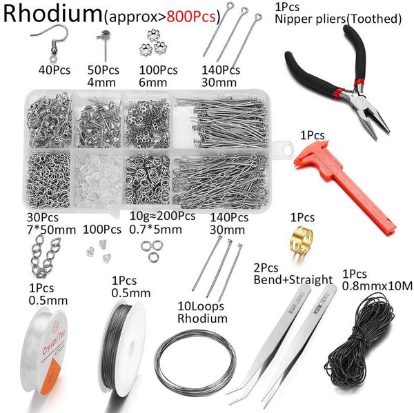 700pcs jump rings earring hooks flat headpins thread chains memory beading steel wire for diy jewelry making sets supplies kits h wmtxyu, Silver
700pcs jump rings earring hooks flat headpins thread chains memory beading steel wire for diy jewelry making sets supplies kits h wmtxyu, Silver