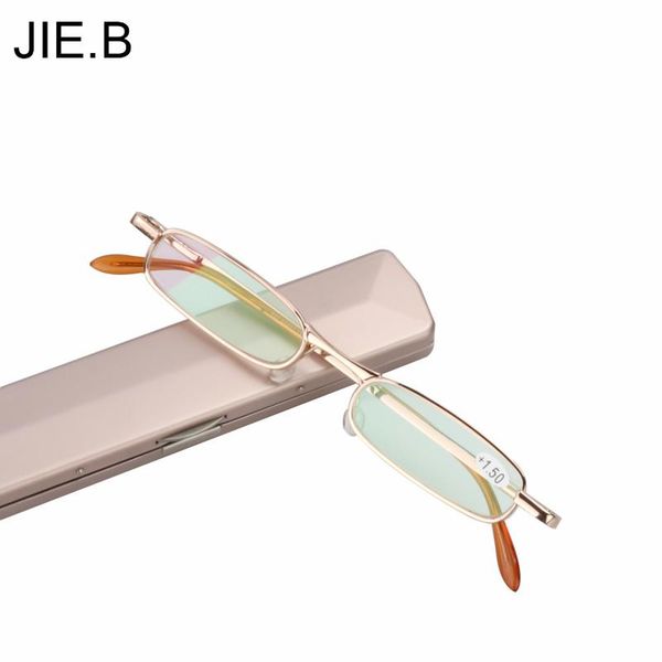 mini slim reading glasses women men anti-fatigue alloy spring hinges frame glasses with case gafas de lectura+1+1.5+2+2.5+3.5+4, White;black
mini slim reading glasses women men anti-fatigue alloy spring hinges frame glasses with case gafas de lectura+1+1.5+2+2.5+3.5+4, White;black