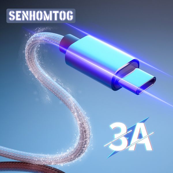 senhomtog type c samsung s10 s9 3a fast usb charging type-c charger data cable for redmi note 8 pro usb-c line
senhomtog type c samsung s10 s9 3a fast usb charging type-c charger data cable for redmi note 8 pro usb-c line
