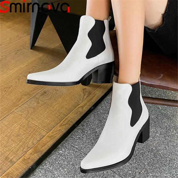 boots smirnova 2021 big size 34-43 fashion women square heels pointed toe ladies shoes autumn winter black white ankle
boots smirnova 2021 big size 34-43 fashion women square heels pointed toe ladies shoes autumn winter black white ankle