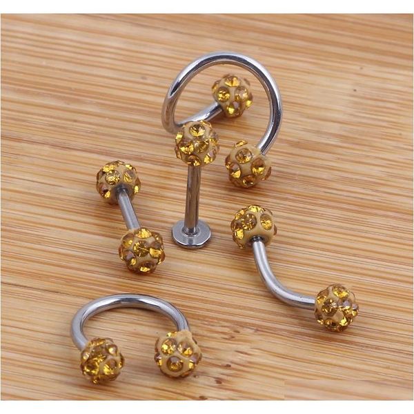 crystal shabamball ball lip nose ear tragus septum ring twist belly bar ear bone eyebrow cartilage e sqcnny new_dhbest, Black
crystal shabamball ball lip nose ear tragus septum ring twist belly bar ear bone eyebrow cartilage e sqcnny new_dhbest, Black