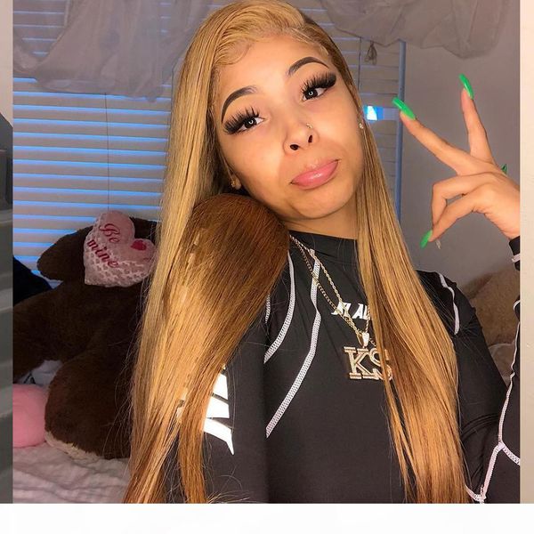 #27 pre plucked blonde peruvian 13x6 lace frontal human hair wigs with baby hairline remy full lace wig straight hair 360 lace frontal wig, Black
#27 pre plucked blonde peruvian 13x6 lace frontal human hair wigs with baby hairline remy full lace wig straight hair 360 lace frontal wig, Black