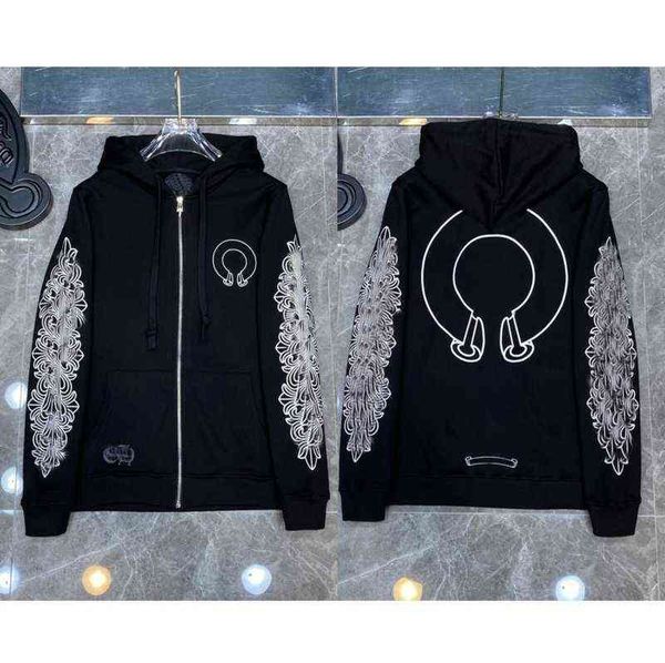 ch brand quality hoodie classic fashion zipper autumn winter luxury sweatshirts designer men sweater horseshoe phantom cross print hooded wo, Black
ch brand quality hoodie classic fashion zipper autumn winter luxury sweatshirts designer men sweater horseshoe phantom cross print hooded wo, Black