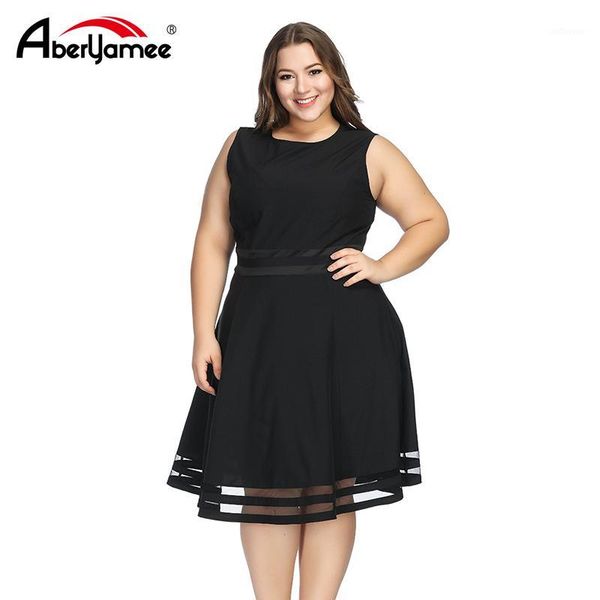 plus size women black sleeveless dress summer casual slim mesh patchwork a-line dress for female elegant party vestidos1, Black;gray
plus size women black sleeveless dress summer casual slim mesh patchwork a-line dress for female elegant party vestidos1, Black;gray