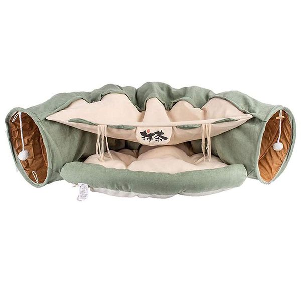 cat toys collapsible removeable tunnel tube pet interactive removable bed play for indoor cats puppy green
cat toys collapsible removeable tunnel tube pet interactive removable bed play for indoor cats puppy green