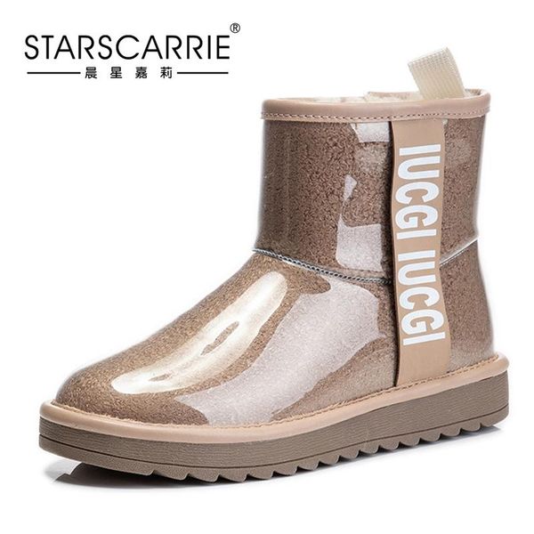women's plush thickened short tube cotton boots 2020 casual winter leather real fur lined ankle snow for warm shoes waterproof, Black
women's plush thickened short tube cotton boots 2020 casual winter leather real fur lined ankle snow for warm shoes waterproof, Black