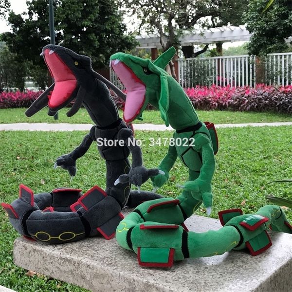 2 styles dragon plush toy mega rayquaza 80cm green and shiny black soft stuffed animal cartoon figures doll y200109
2 styles dragon plush toy mega rayquaza 80cm green and shiny black soft stuffed animal cartoon figures doll y200109