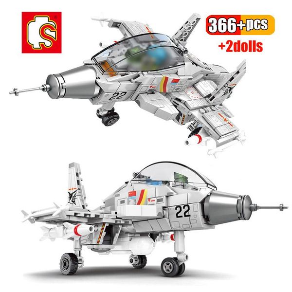 sembo 366pcs chinese q version j-15 carrier fighter building block airplane military city plane bricks construction children toy wmtekr
sembo 366pcs chinese q version j-15 carrier fighter building block airplane military city plane bricks construction children toy wmtekr