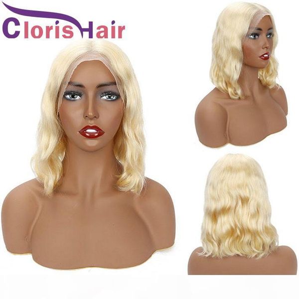 #613 wavy pixie cut human hair bob wigs for black women platinum blonde malaysian body wave glueless lace front wig 13x4 closure short wig, Black;brown
#613 wavy pixie cut human hair bob wigs for black women platinum blonde malaysian body wave glueless lace front wig 13x4 closure short wig, Black;brown