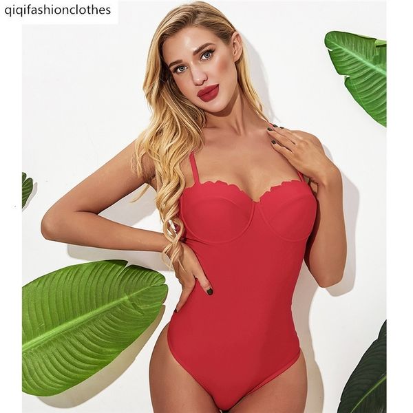 2020 bikini solid color cover belly show thin steel ess triangle one piece swimsuit female, White;black
2020 bikini solid color cover belly show thin steel ess triangle one piece swimsuit female, White;black