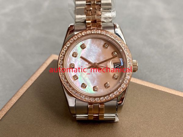 2022 lady watch 31mm 126284 stainless steel diamond bezel jubilee automatic mechanical waterproof sapphire president womens wristwatches ar1, Slivery;brown
2022 lady watch 31mm 126284 stainless steel diamond bezel jubilee automatic mechanical waterproof sapphire president womens wristwatches ar1, Slivery;brown