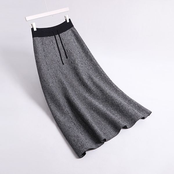 2021 new autumn high waist knitted long stretch vintage women a-line thick winter skirt black jupe femme saia 0mc4
2021 new autumn high waist knitted long stretch vintage women a-line thick winter skirt black jupe femme saia 0mc4