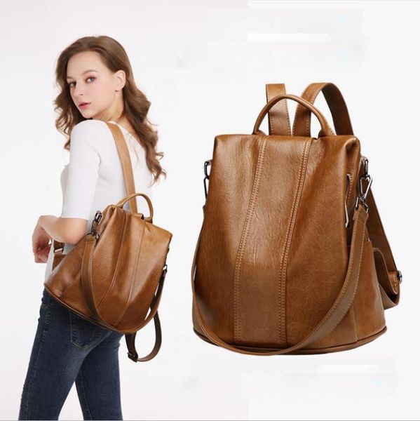outdoor bags yilunxi women's brown luxury real leather shoulder female antitheft backpacks lady genuine backpack fashion vogue
outdoor bags yilunxi women's brown luxury real leather shoulder female antitheft backpacks lady genuine backpack fashion vogue