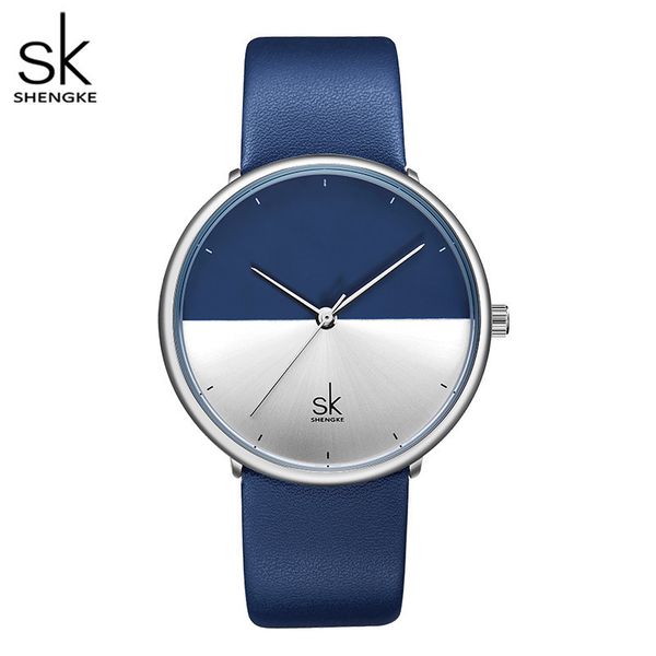 sk creative dial watch women watches casual leather ladies women's watch women luxury blue color fashion relogio feminino 201118, Slivery;brown
sk creative dial watch women watches casual leather ladies women's watch women luxury blue color fashion relogio feminino 201118, Slivery;brown