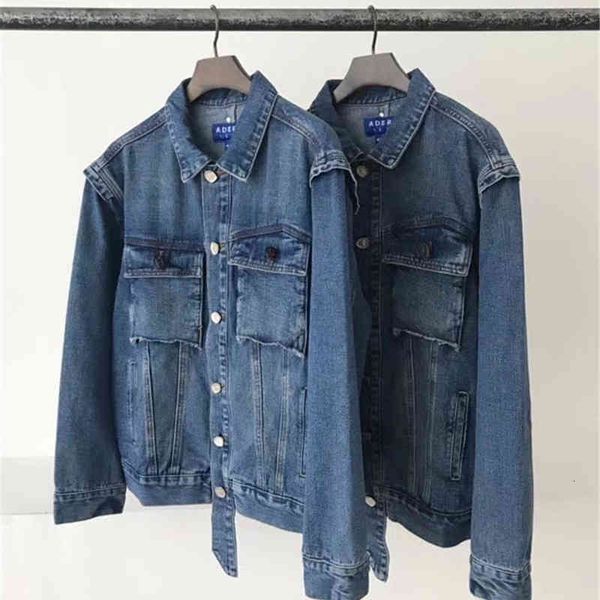 error denim ader jacket men women quality skinny slim error cowboy coat blue jean tag, Black;brown
error denim ader jacket men women quality skinny slim error cowboy coat blue jean tag, Black;brown