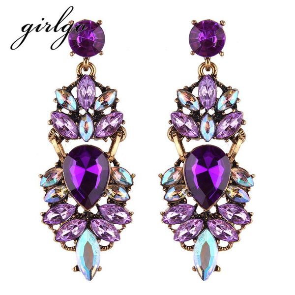 dangle & chandelier girlgo boho colorful stone luxury earrings for women wholesale festival gifts trendy geometric statement drop jewelry, Silver
dangle & chandelier girlgo boho colorful stone luxury earrings for women wholesale festival gifts trendy geometric statement drop jewelry, Silver