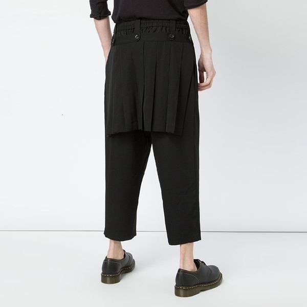2021 new male loose mends dark casual pants often swing back design nine-point tidal pants. s-6xl eoxa, Black
2021 new male loose mends dark casual pants often swing back design nine-point tidal pants. s-6xl eoxa, Black