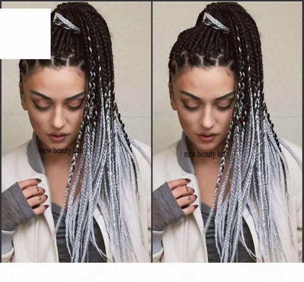 part dark roots ombre grey braided synthetic lace front wigs heat resistant 180% density braiding long wigs for women, Black
part dark roots ombre grey braided synthetic lace front wigs heat resistant 180% density braiding long wigs for women, Black