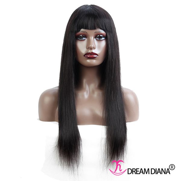 100% human hair wigs for black women peruvian virgin hair straight wigs natural color 12-28 inch quality machain made no lace wigs, Black;brown
100% human hair wigs for black women peruvian virgin hair straight wigs natural color 12-28 inch quality machain made no lace wigs, Black;brown