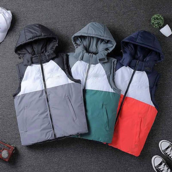 wearable on both sides winter jackets vest sleeveless hoodie down jacket men vest cotton-padded warm lined mens coat zipper cardigans, Black
wearable on both sides winter jackets vest sleeveless hoodie down jacket men vest cotton-padded warm lined mens coat zipper cardigans, Black