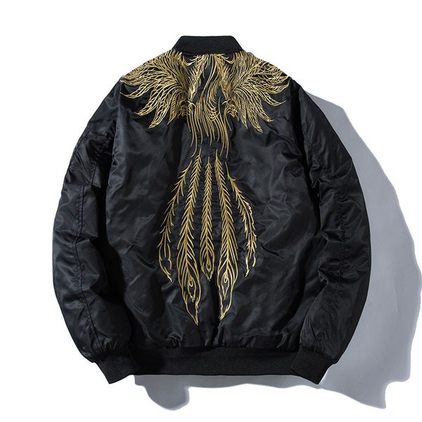 2021 new men jackets embroidered wing feather winter hip hop japanese baseball jacket streetwear youth prfl 2iyr, Black;brown
2021 new men jackets embroidered wing feather winter hip hop japanese baseball jacket streetwear youth prfl 2iyr, Black;brown