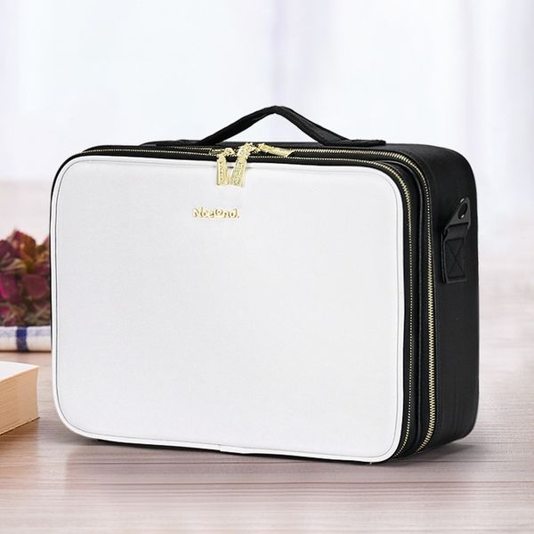 gxzsa high-end cosmetic toolbox cosmetic bag and bagfor women portable large capacity professional makeup artist leather makeup storage bag
gxzsa high-end cosmetic toolbox cosmetic bag and bagfor women portable large capacity professional makeup artist leather makeup storage bag