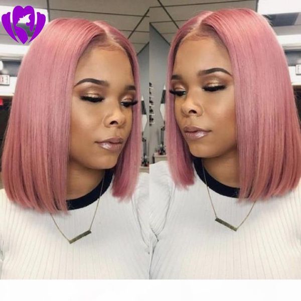 elling middle part pink color brazilian lace front bob wigs with baby hair high temperature fiber short synthetic wig for women, Black
elling middle part pink color brazilian lace front bob wigs with baby hair high temperature fiber short synthetic wig for women, Black