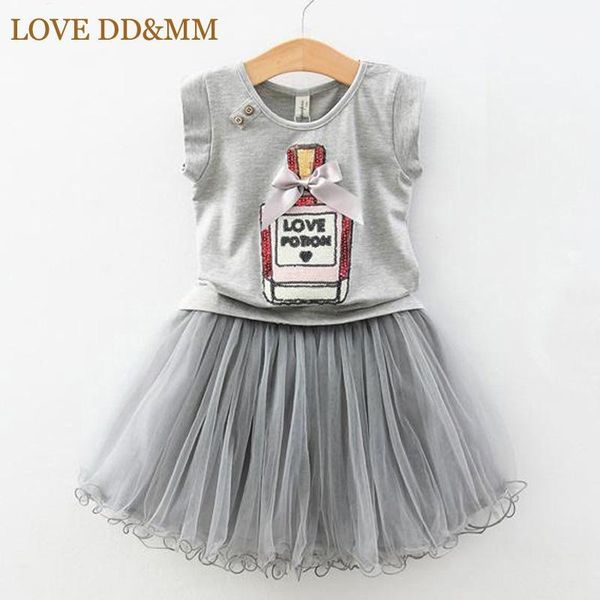 clothing sets love dd&mm girls kids sequin bow elegant perfume bottles t-shirts + yarn skirt suits children clothes1, White
clothing sets love dd&mm girls kids sequin bow elegant perfume bottles t-shirts + yarn skirt suits children clothes1, White