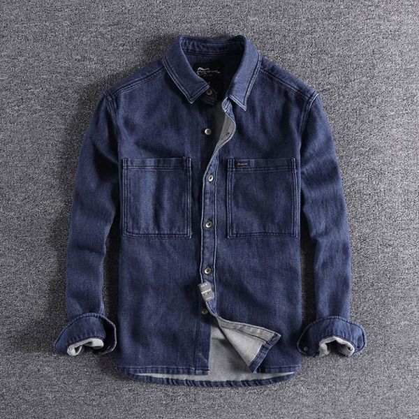 2020 new designer fall and winter european and american pure cotton foreign trade single men's denim long sleeve shirt xl blouse, White;black
2020 new designer fall and winter european and american pure cotton foreign trade single men's denim long sleeve shirt xl blouse, White;black