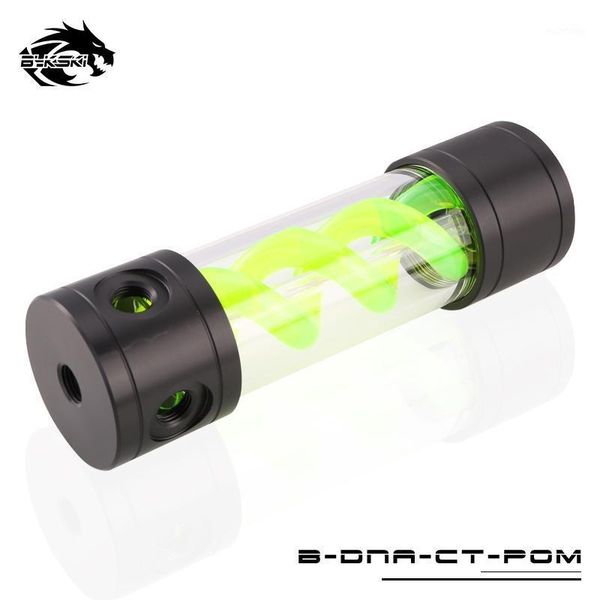 bykski length 180mm/260mm x 50mm reservoir pom+pmma acrylic double helix t- cylindrical water-cooled coolant tank green-dna1
bykski length 180mm/260mm x 50mm reservoir pom+pmma acrylic double helix t- cylindrical water-cooled coolant tank green-dna1