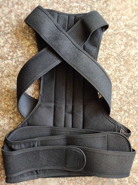 posture brace corrector belt adjustable corset clavicle spine back shoulder lumbar straight correction shaping straps xs 4xl, Black;white
posture brace corrector belt adjustable corset clavicle spine back shoulder lumbar straight correction shaping straps xs 4xl, Black;white