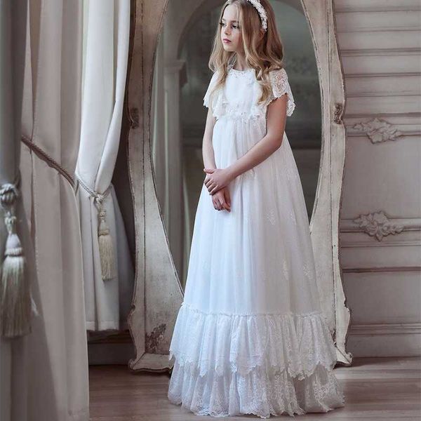 chic flower girl dresses for wedding lace appliques a line kids pageant gowns short sleeves first communion dress, Red;yellow
chic flower girl dresses for wedding lace appliques a line kids pageant gowns short sleeves first communion dress, Red;yellow