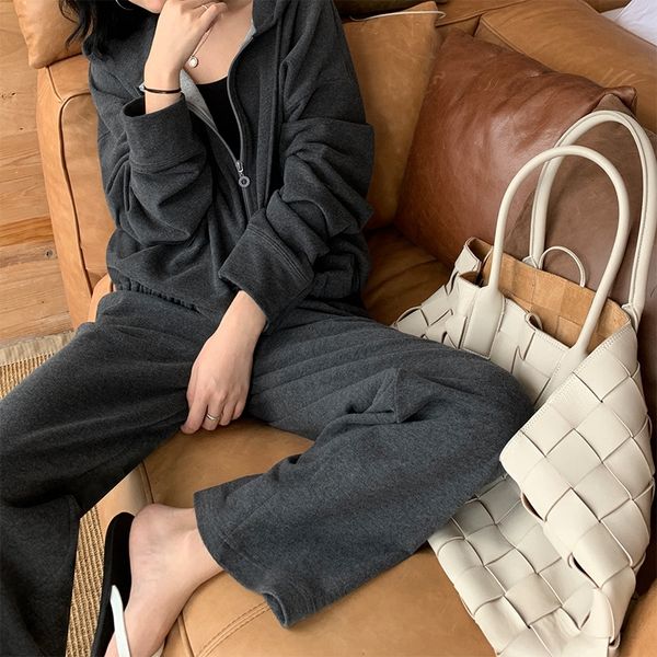 comfortable enough sweater sweaternot to use your brain autumn hooded sweater suit women's fashion casual loose sports two piece set ze, Gray
comfortable enough sweater sweaternot to use your brain autumn hooded sweater suit women's fashion casual loose sports two piece set ze, Gray